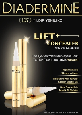 Diadermine'den yepyeni bir ürün: Lift+ Concealer 